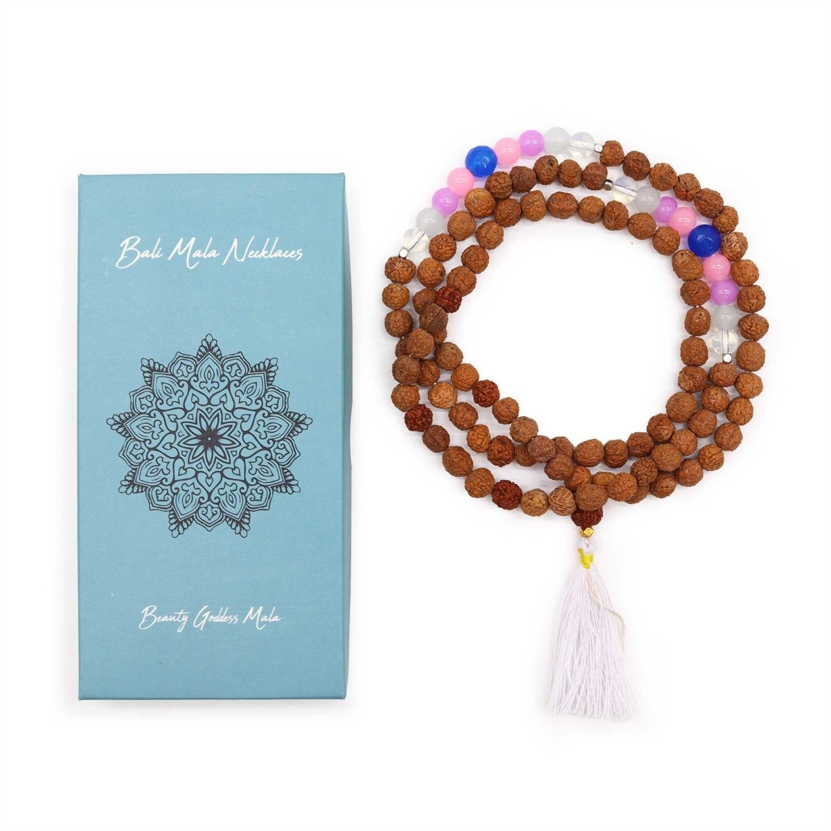 Bali Mala Necklace - Beauty GoddessBali Mala NecklacesHeart Notes