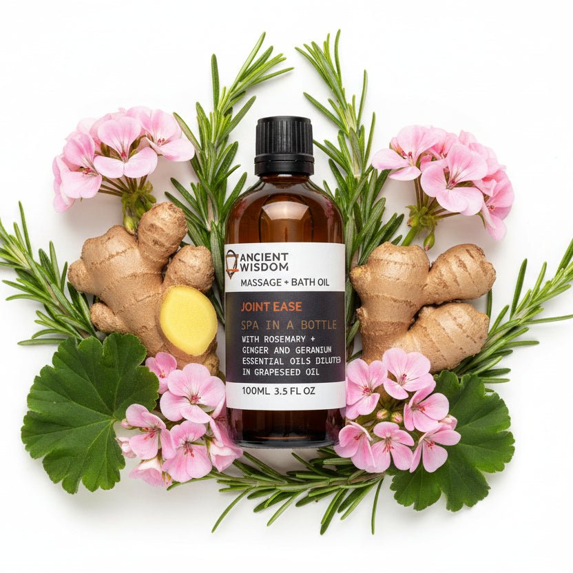 Joints Ease Massage Oil - 100ml100 ML Bottle Massage OilsHeart Notes