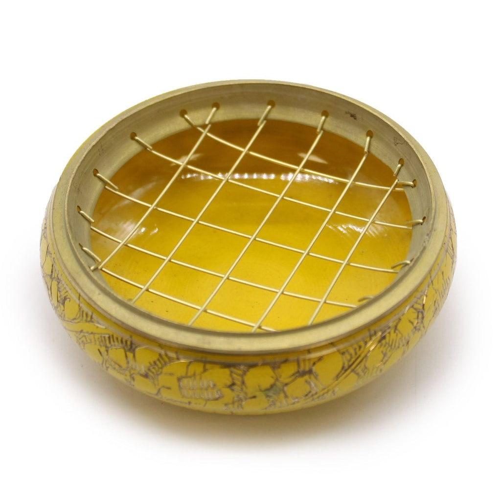 Chakra Charcoal Incense Jar - Solar PlexusChakra Charcoal Incense JarHeart Notes