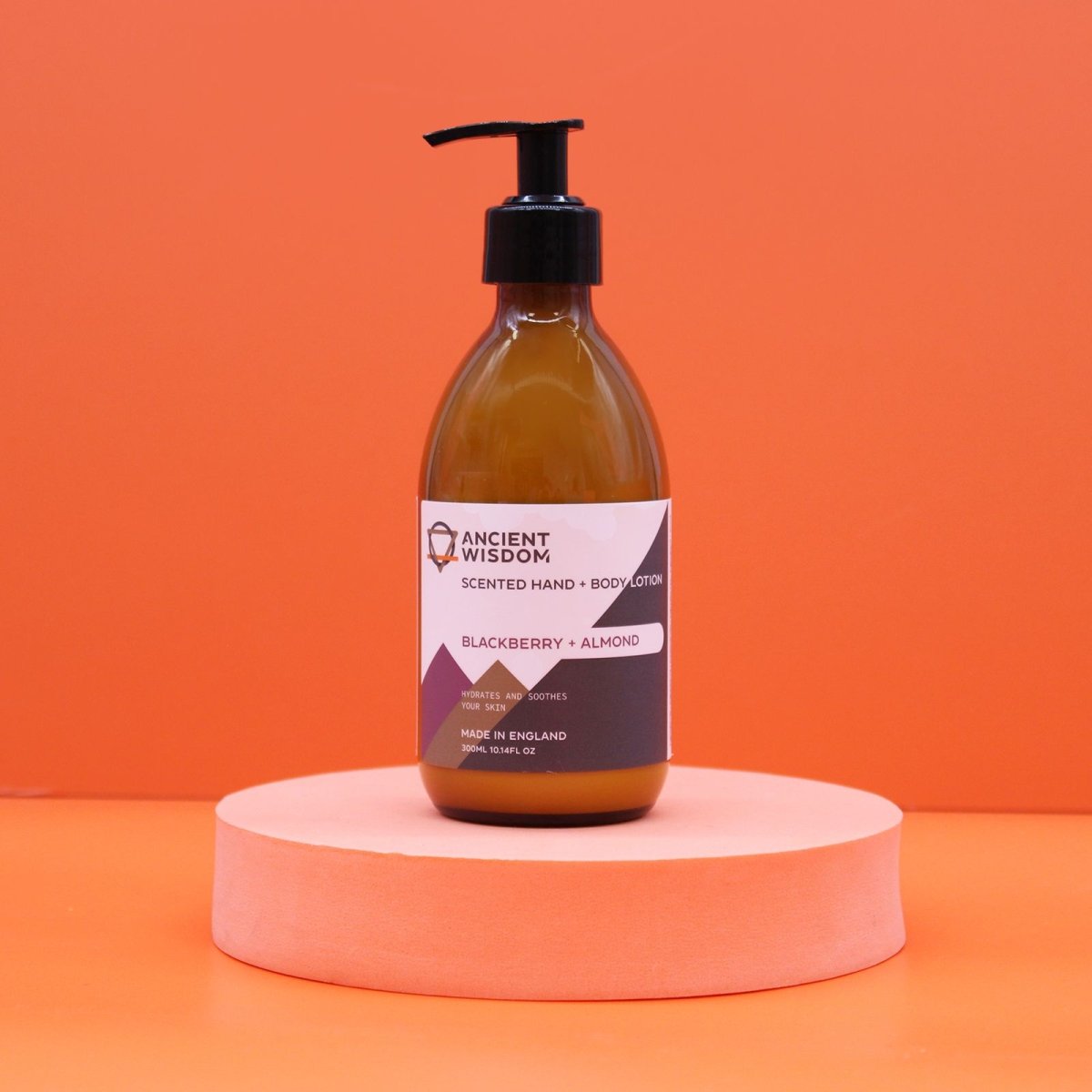 Blackberry & Almond Lotion 300mlFragranced Hand & Body LotionsHeart Notes