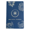 Midnight Blue Wellness Journal - 120 pages - Silver ZodiacWellness & Gratitude NotebooksHeart Notes