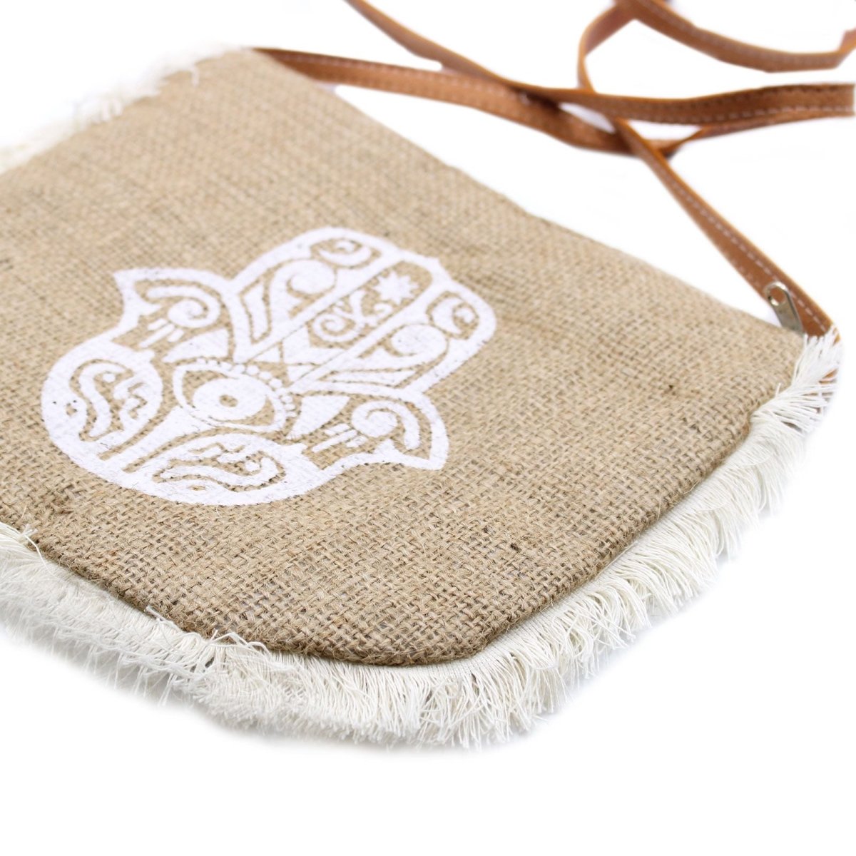 Fab Fringe Bag - Hamsa PrintFab Fringe BagsHeart Notes