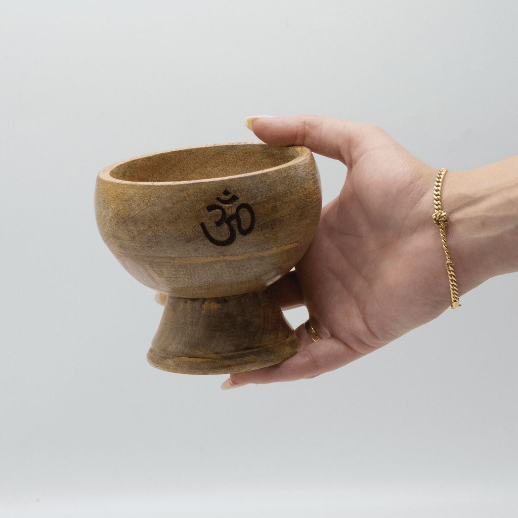 Lrg Ritual Bowl Incense Cone Holder 11x6.cm - Tree of LifeIncense HoldersHeart Notes