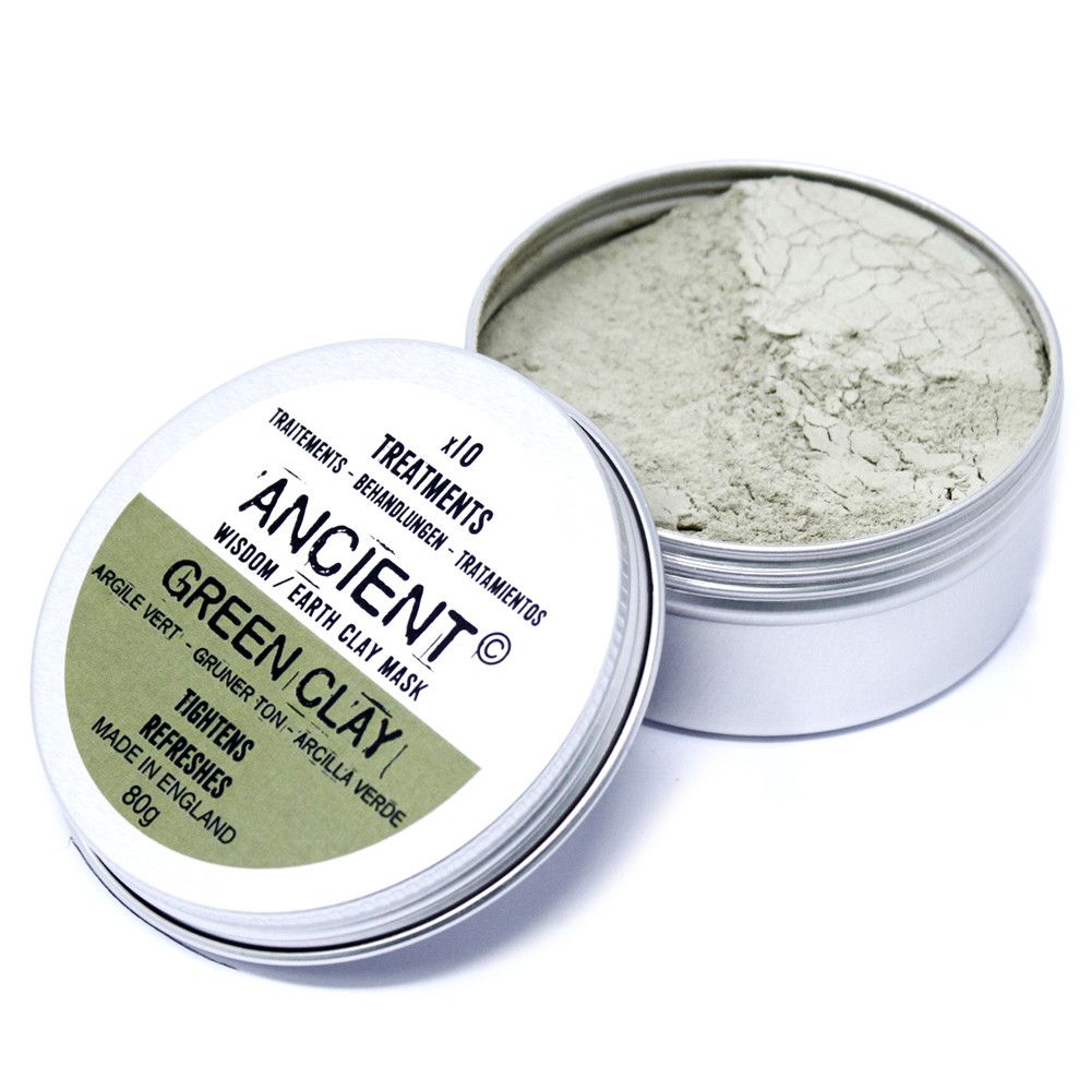 Green Clay Face Mask 80gClay Face MasksHeart Notes