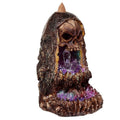 Skull Crystal Cave LED Backflow Incense BurnerBackflow Incense BurnerHeart Notes