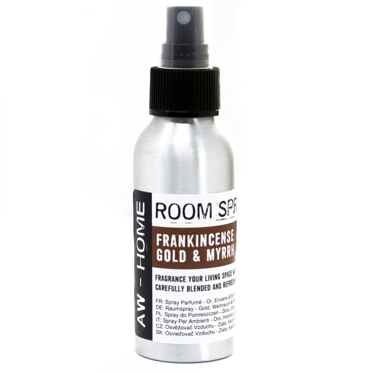 100ml Room Spray - Gold, Frankincense & MyrrhAW - Home Room Sprays 100mlHeart Notes