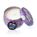 Art Tin Candle - Assorted Design - Sea life - RasberryArt Tin CandlesHeart Notes