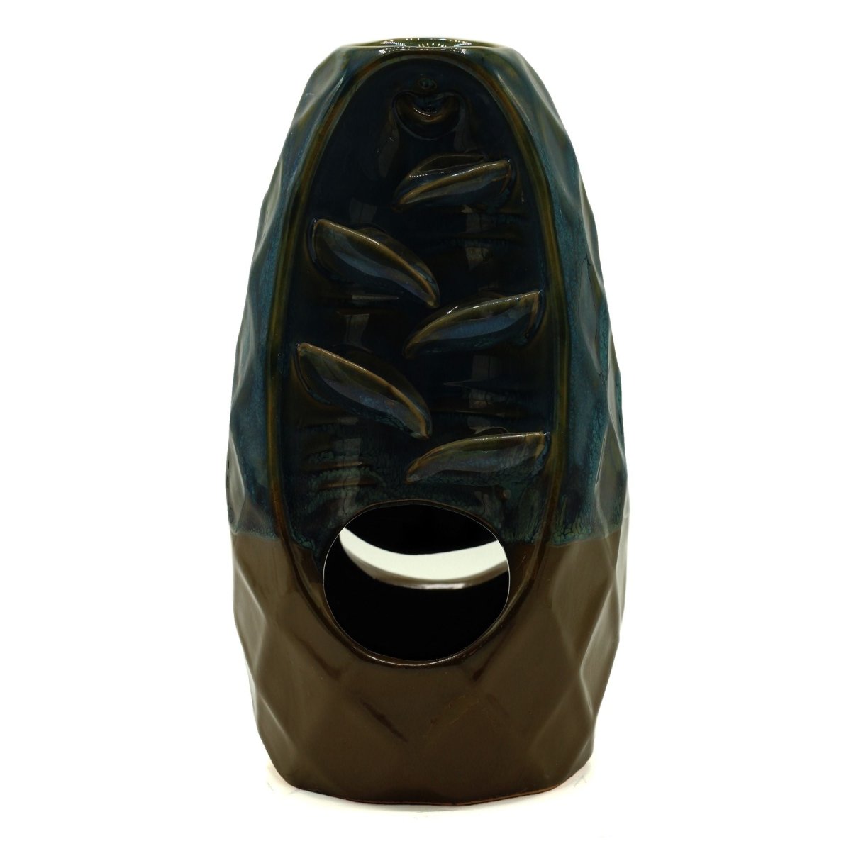 Backflow Incense Burner - Pineapple Mountain & Cascade Twin DesignBackflow Incense BurnerHeart Notes