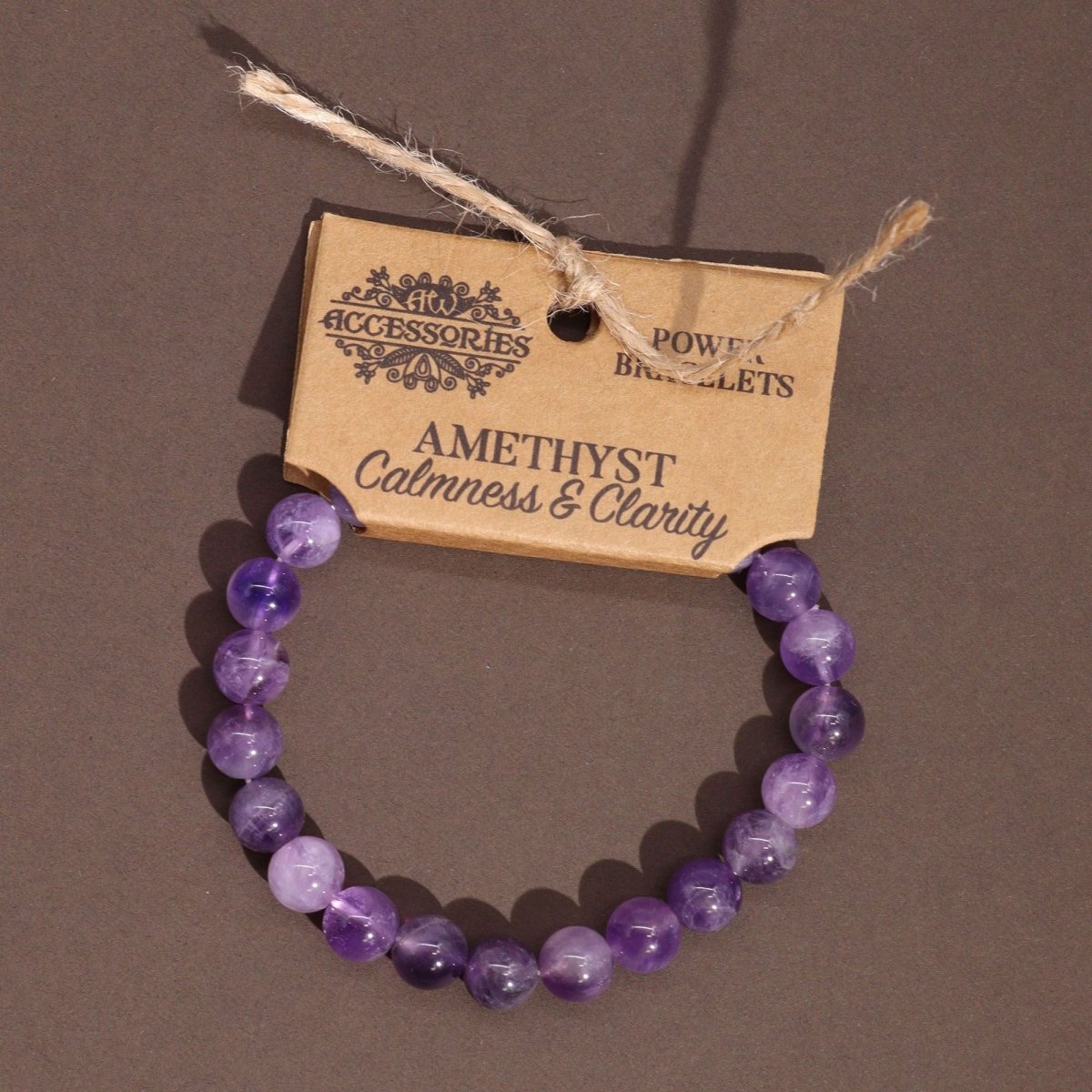 Power Bracelet - AmethystPower BraceletsHeart Notes