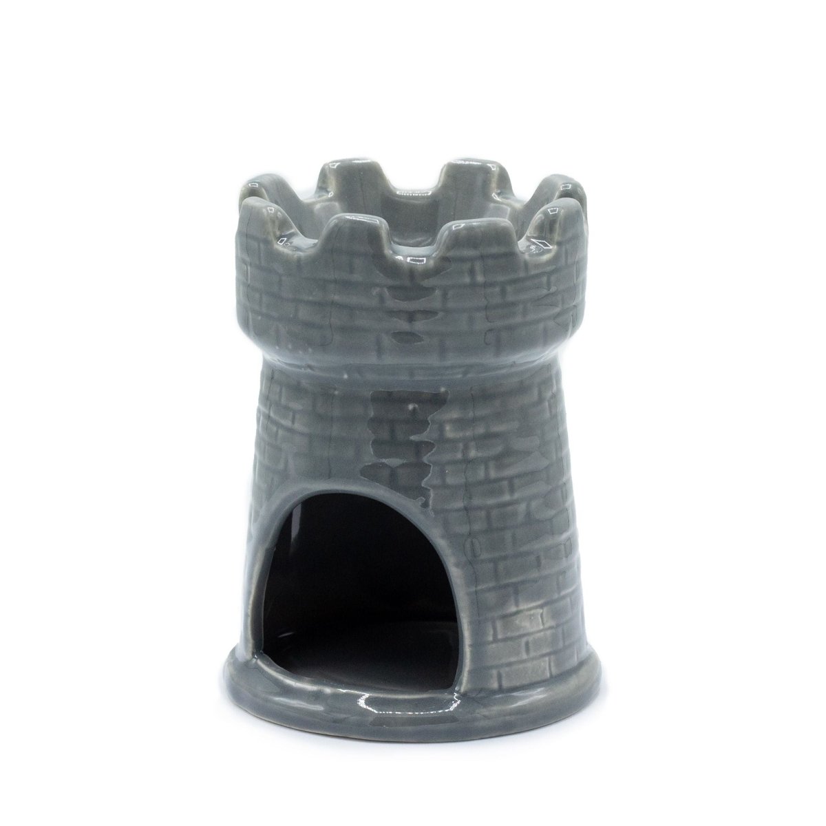 Castle Oil Burner - GreyVarious Shaped Ceramic Oil BurnersHeart Notes