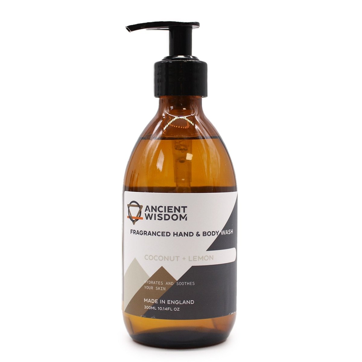 Coconut & lemon Hand & Body Wash 300mlFragranced Hand & Body WashHeart Notes