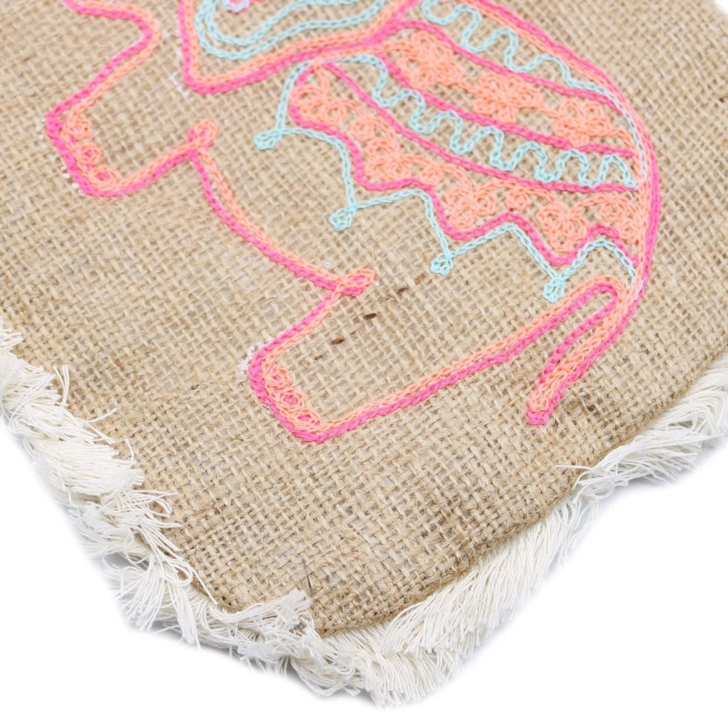 Fab Fringe Bag - Elephant EmbroideryFab Fringe BagsHeart Notes