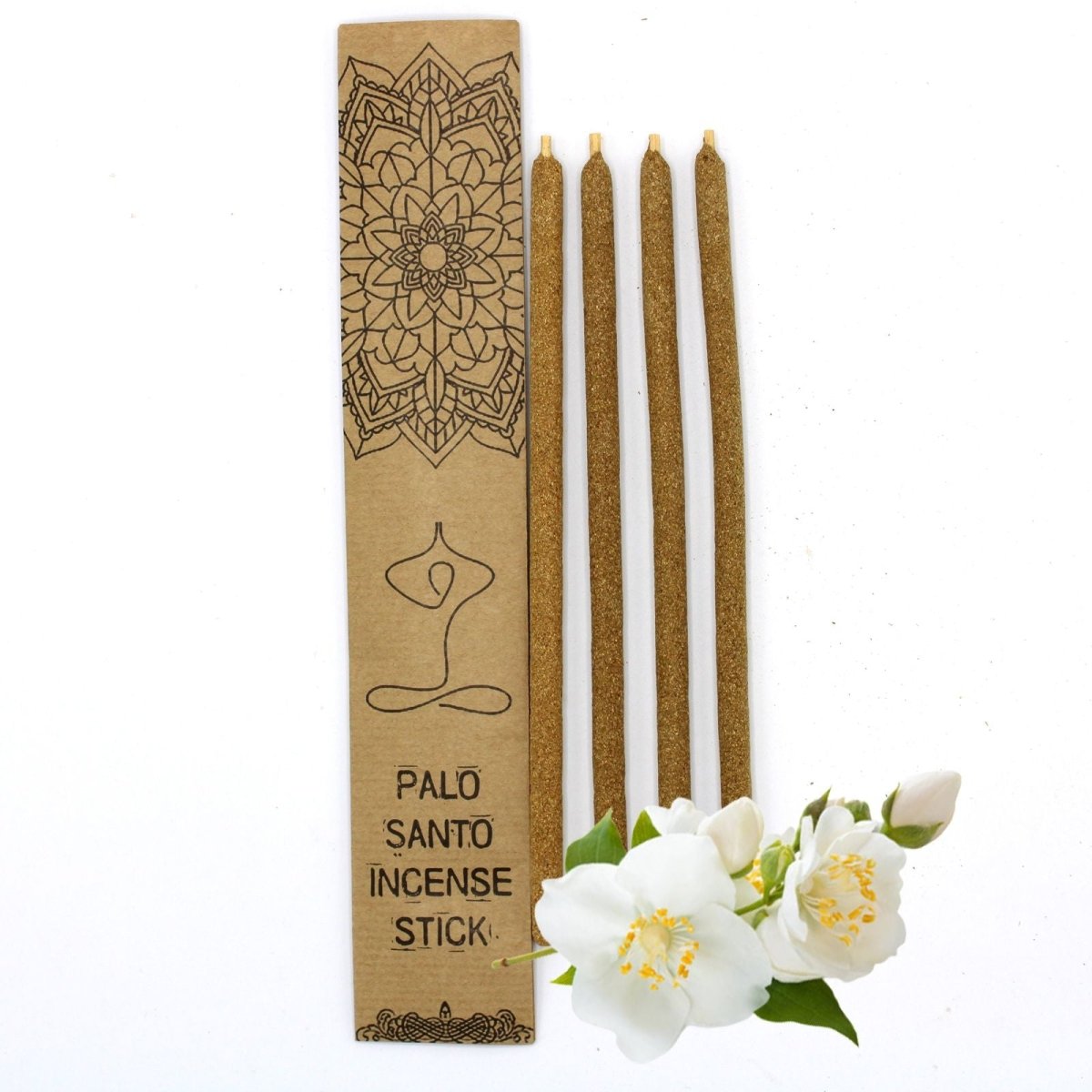 Palo Santo Large Incense Sticks - JasminePalo Santo Large Incense SticksHeart Notes