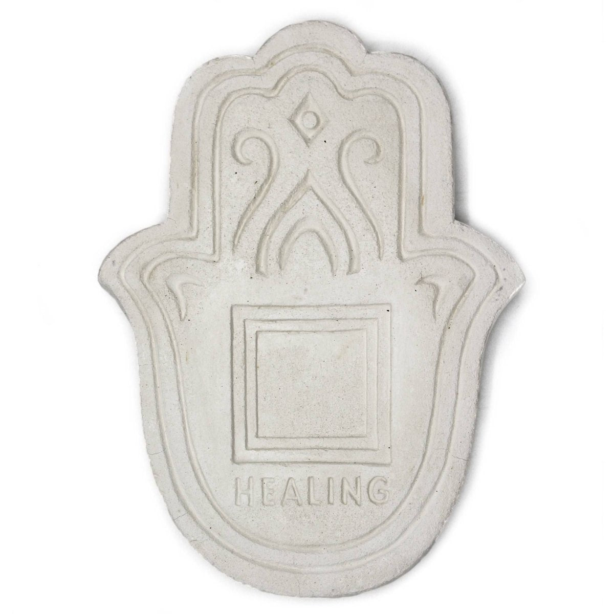 Healing Incense Plate - White Stone EffectHealing Incense PlatesHeart Notes