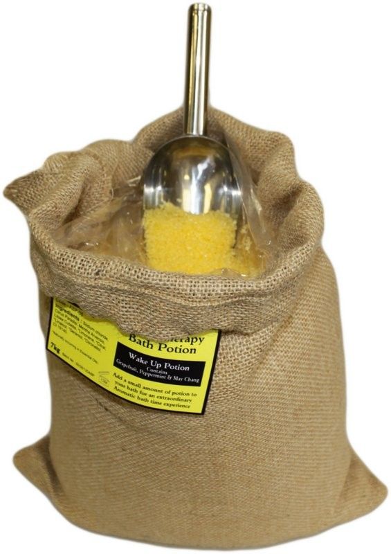Wake Up Potion 7kg Hessian SackAromatherapy 7kg Bath PotionsHeart Notes
