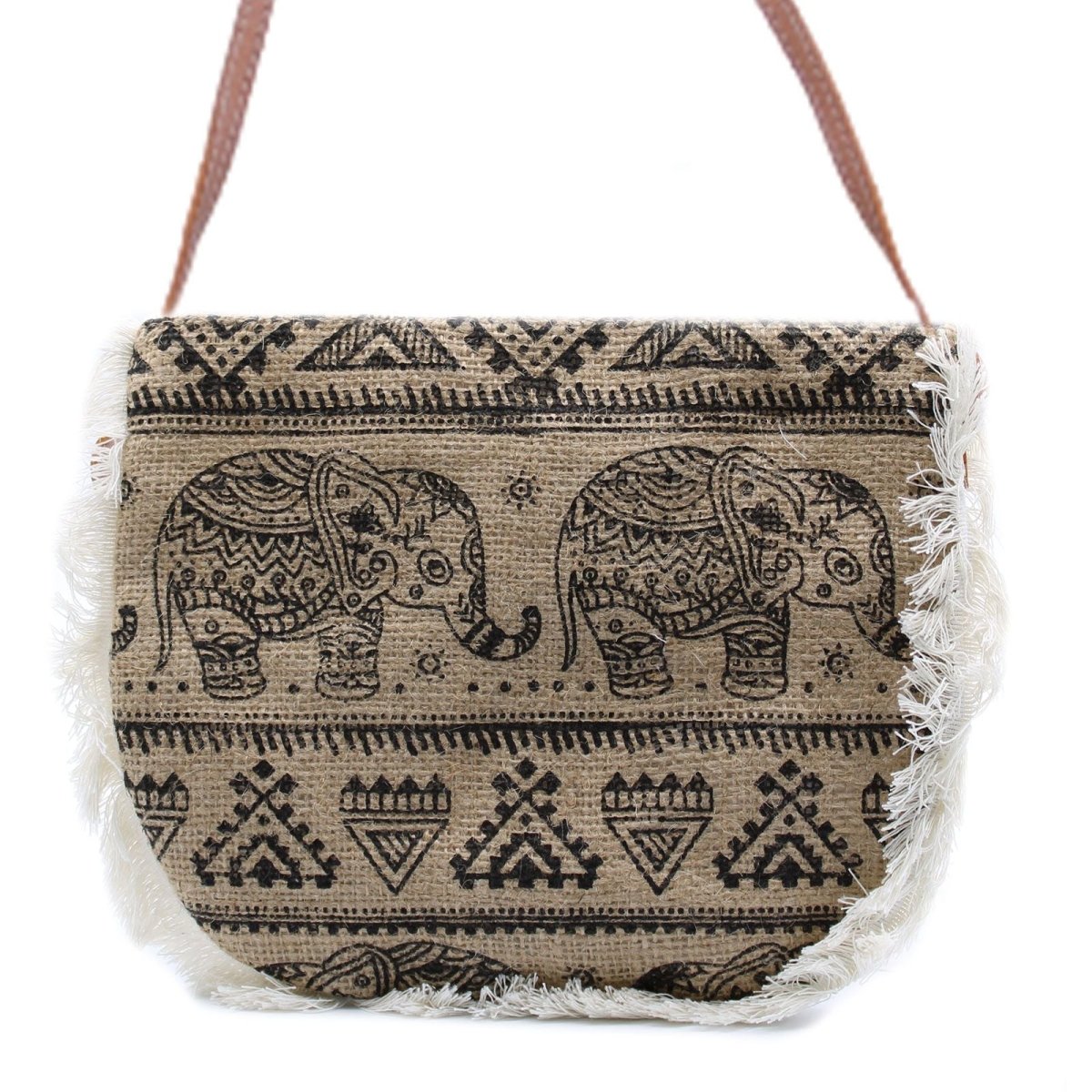 Fab Fringe Bag - Elephant PrintFab Fringe BagsHeart Notes