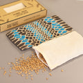 Lavender Natural Cotton and Juco Eye Pillow in Gift Box - Blue ViperEye Pillow With Gift BoxHeart Notes