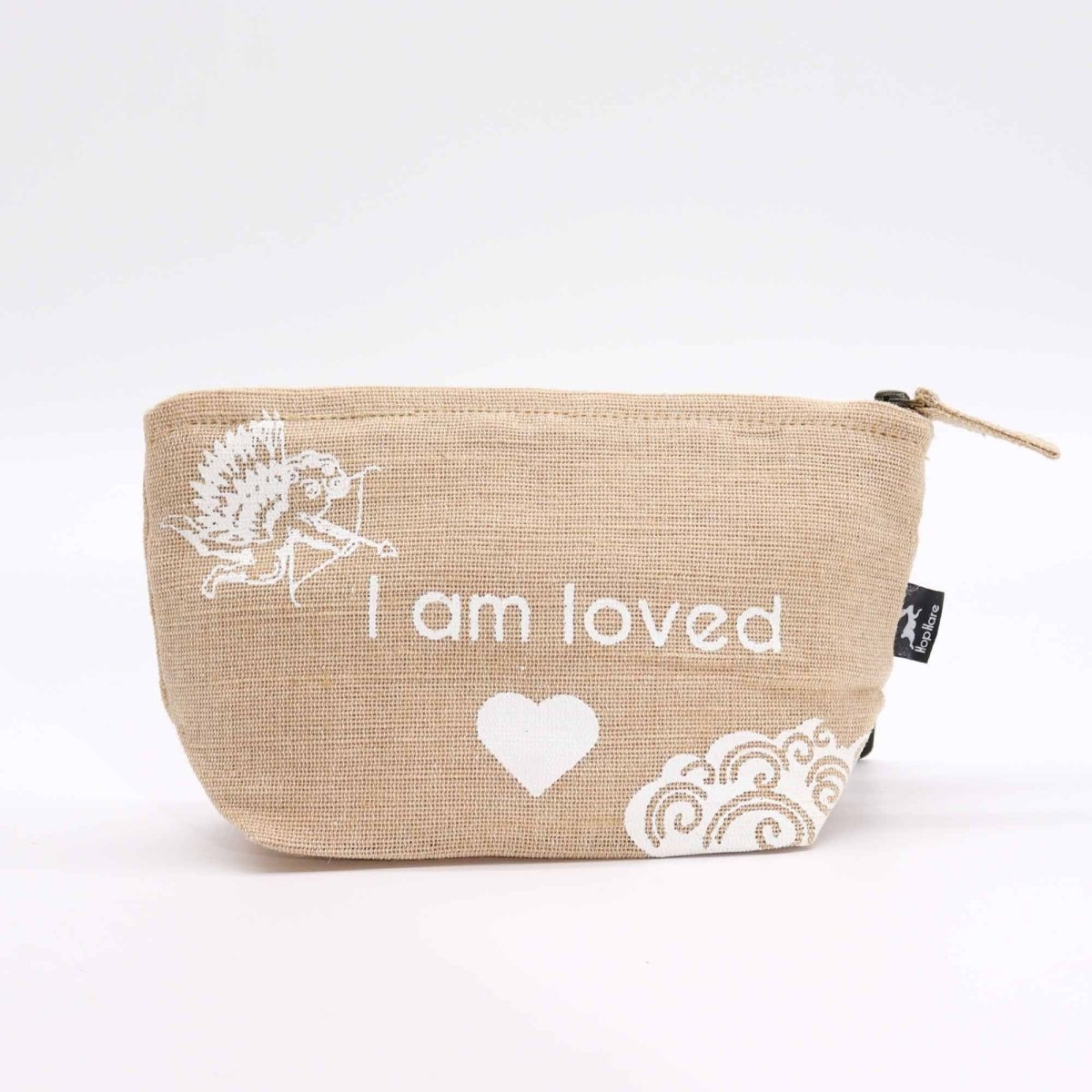 Hop Hare Pouch - I am LovedHop Hare PouchHeart Notes