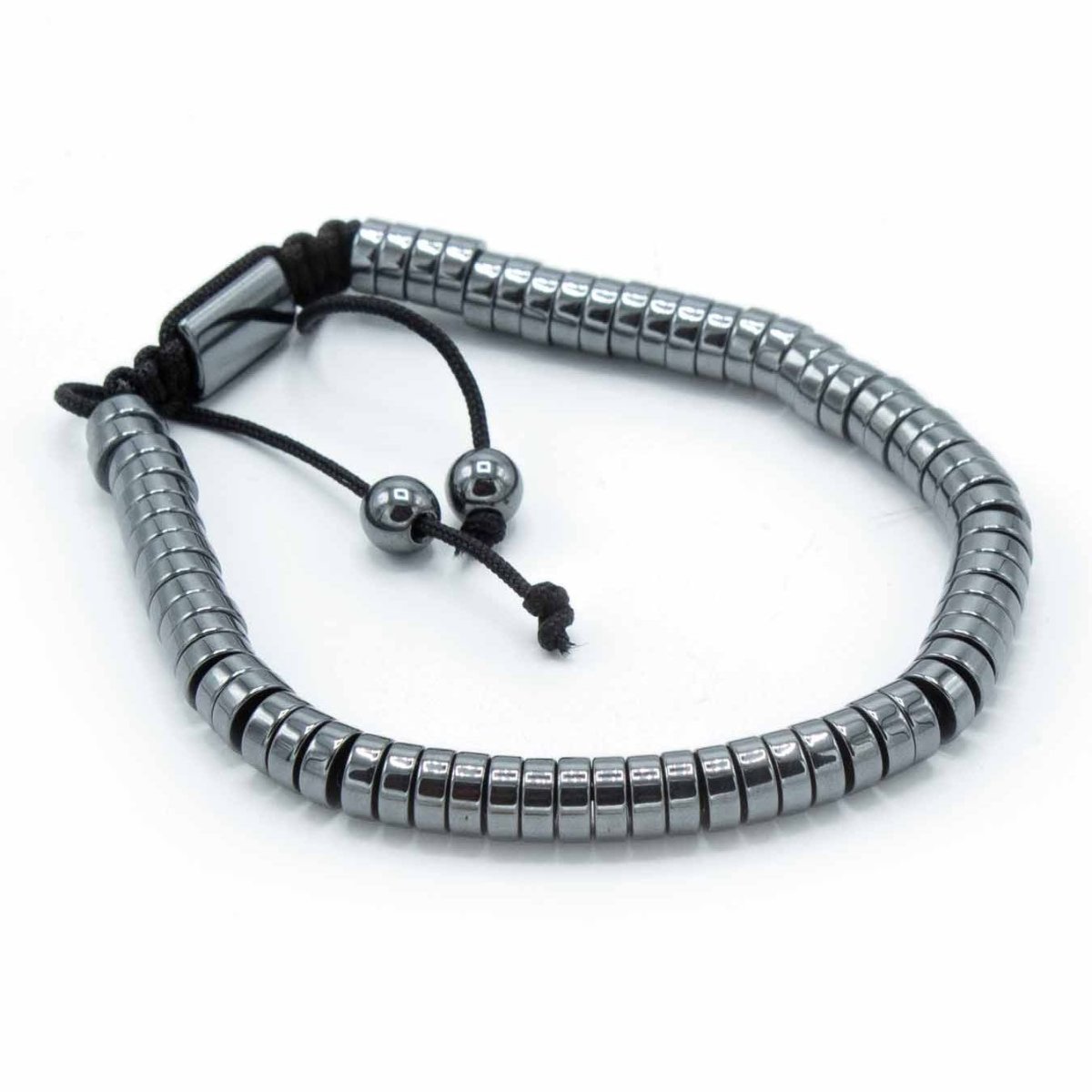 Magnetic Hematite Shamballa Bracelet - CirclesHematite Shamballa BraceletHeart Notes