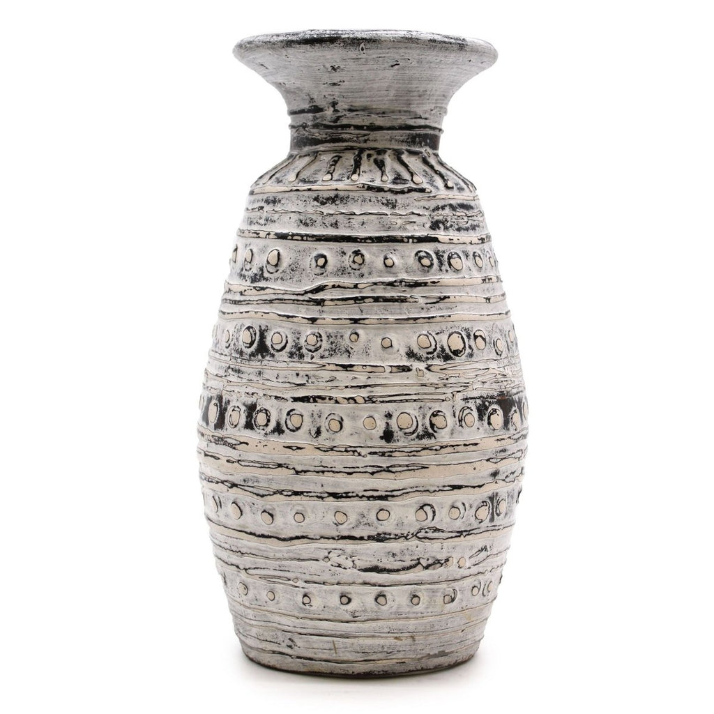Classic Shaped Vase - CreamBalinese Ceramic VasesHeart Notes