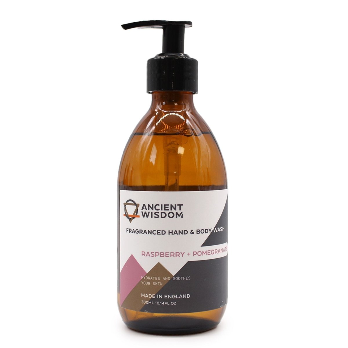 Raspberry & Pomegranate Hand & Body Wash 300mlFragranced Hand & Body WashHeart Notes