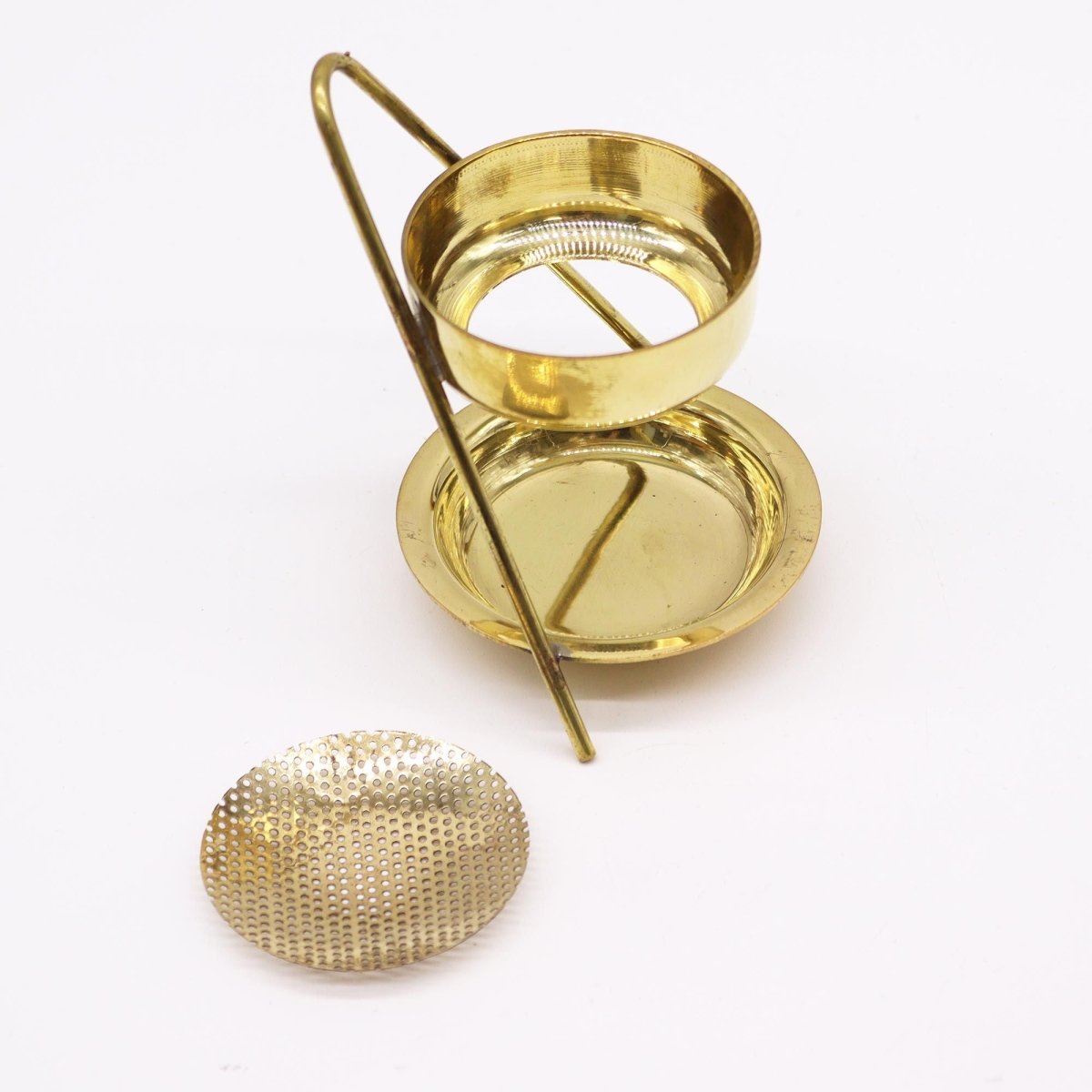 Brass Resin Incense Warmer - FixedBrass Resin Incense WarmersHeart Notes