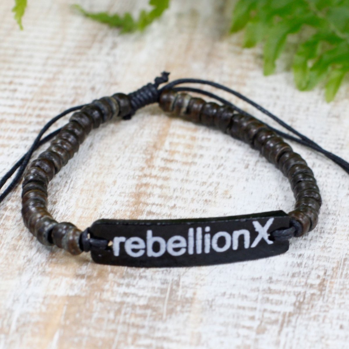 Coco Slogan Bracelets - Rebellion X Pack of 6Coco Slogan BraceletsHeart Notes