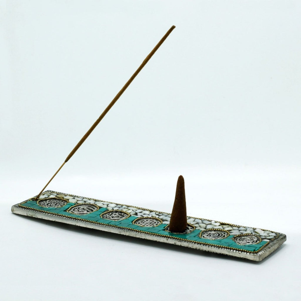 Seven Chakra Tibetan Decor Incense HolderTibetan Decor Incense HoldersHeart Notes