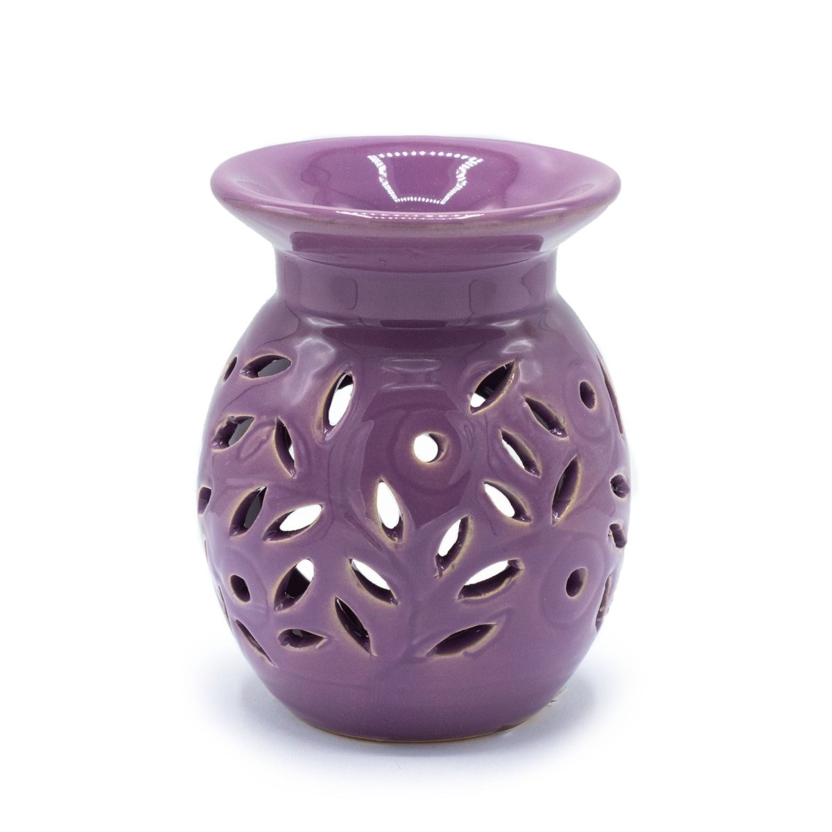 Floral Oil Burner - LavenderVarious Shaped Ceramic Oil BurnersHeart Notes
