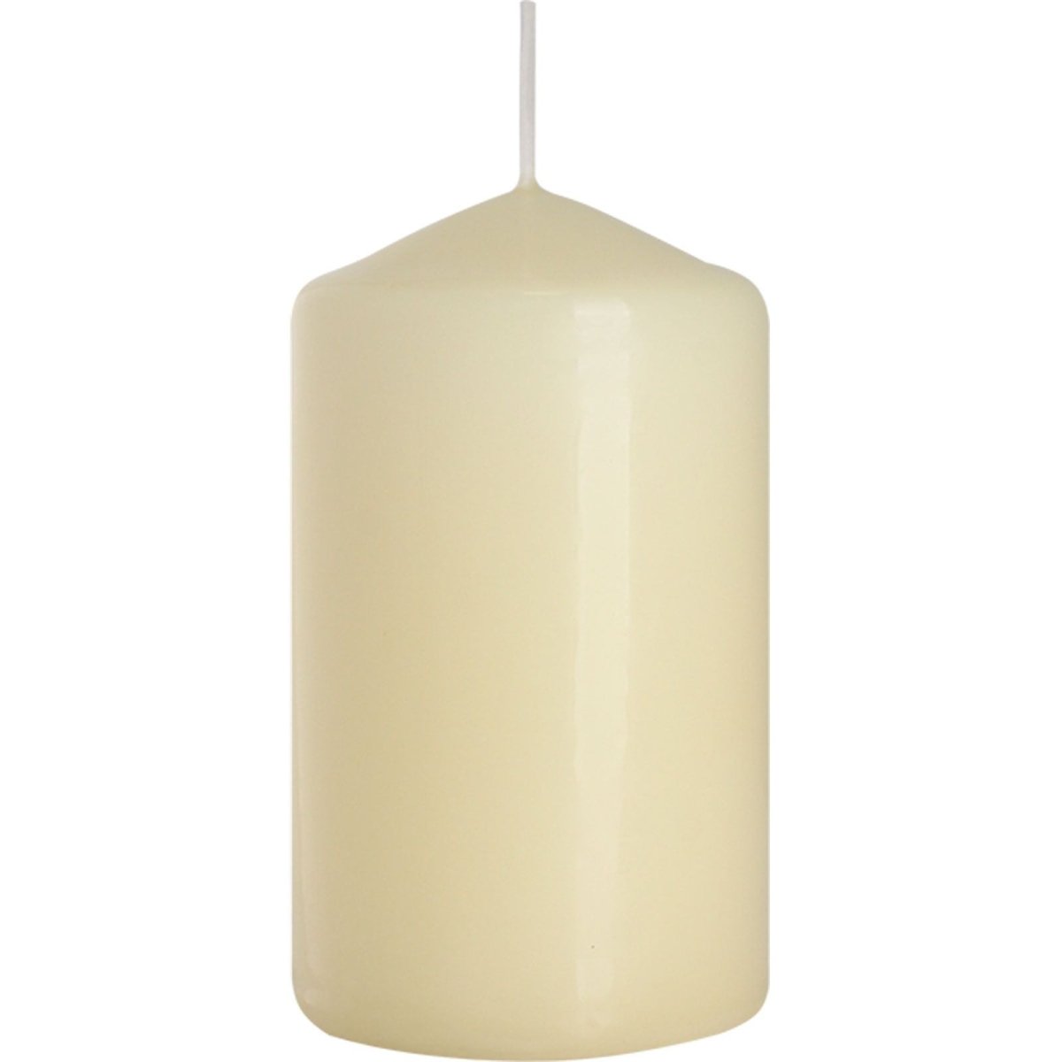 Pillar Candle 60x100mm - IvoryPillar CandleHeart Notes
