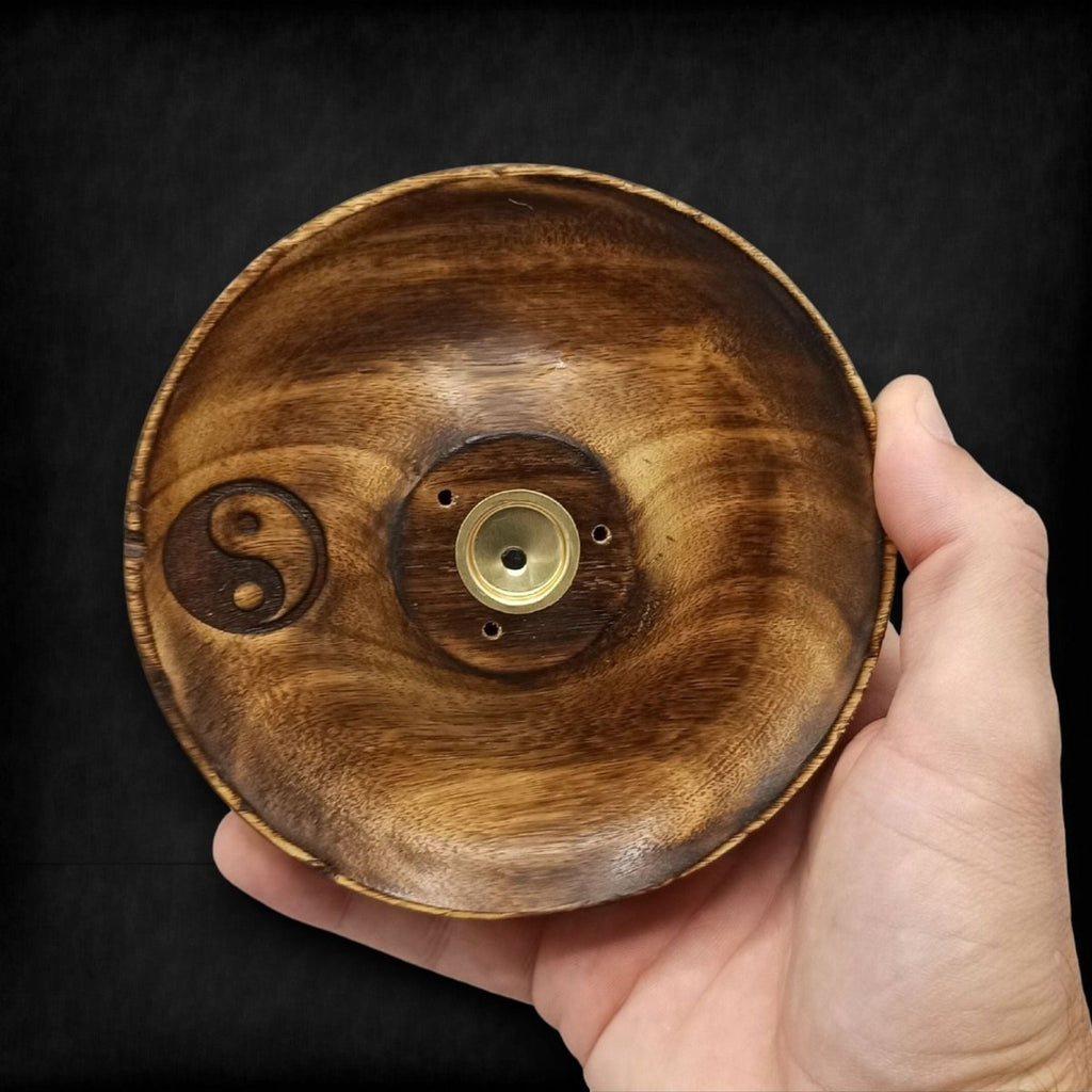 Incense Stick & Cone Burner Disc - Yin & YangIncense HoldersHeart Notes