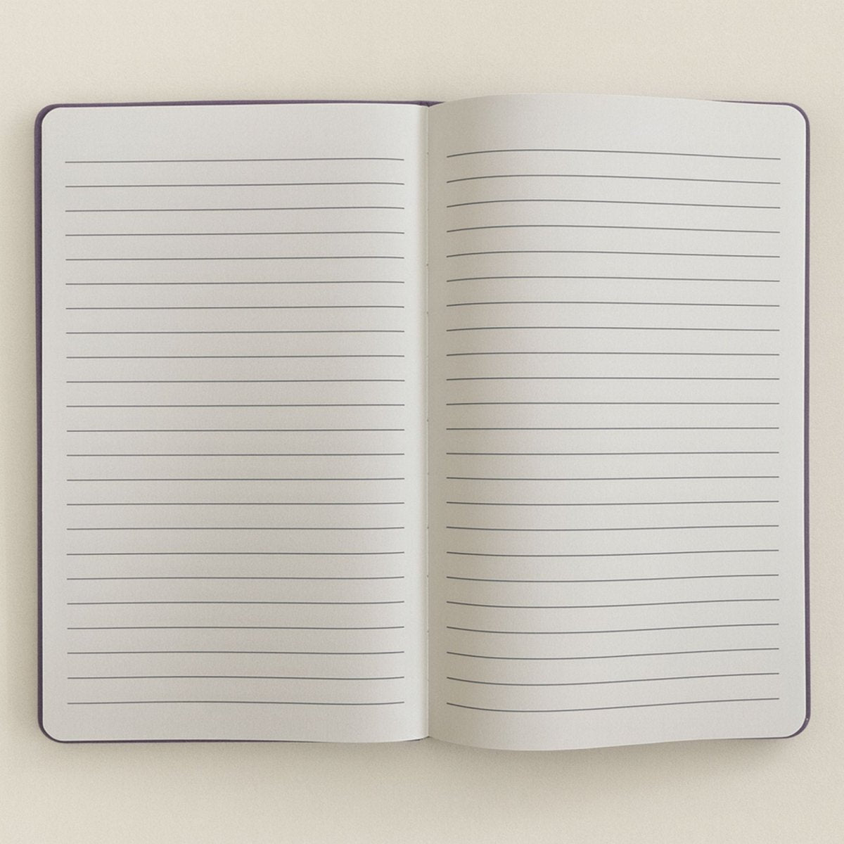 Purple Velvet Notebook - 80 pages - Create MagicWellness & Gratitude NotebooksHeart Notes