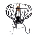 Low Industrial Iron Lamp, Cable and BulbSalt Rock Brazier SetsHeart Notes