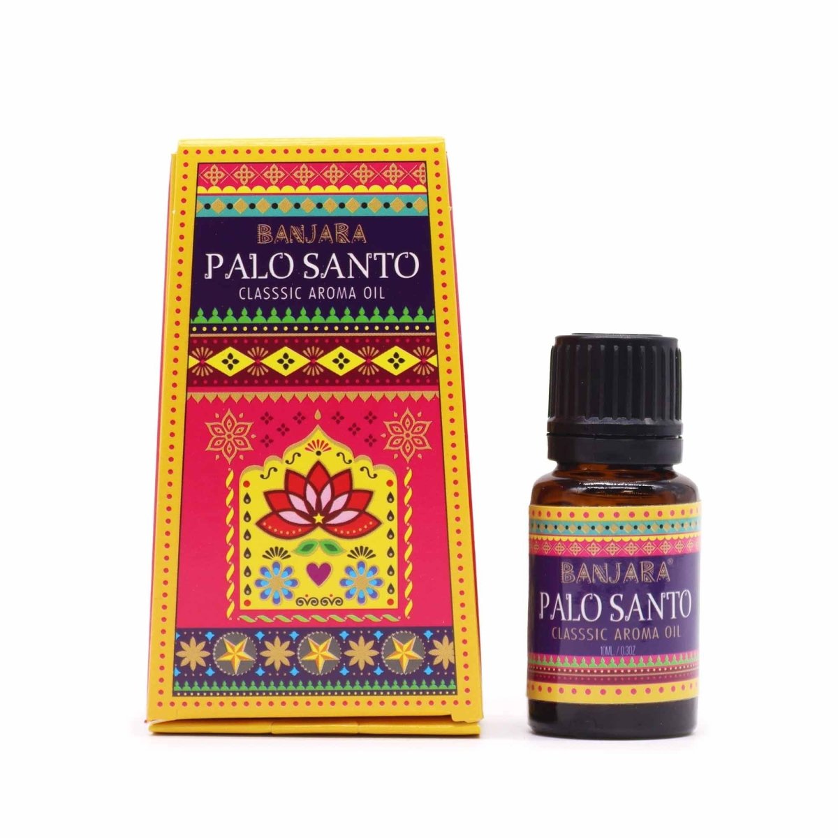 Banjara Indian Fragrance Oil 10ml - Palo SantoBanjara Indian Fragrance OilsHeart Notes