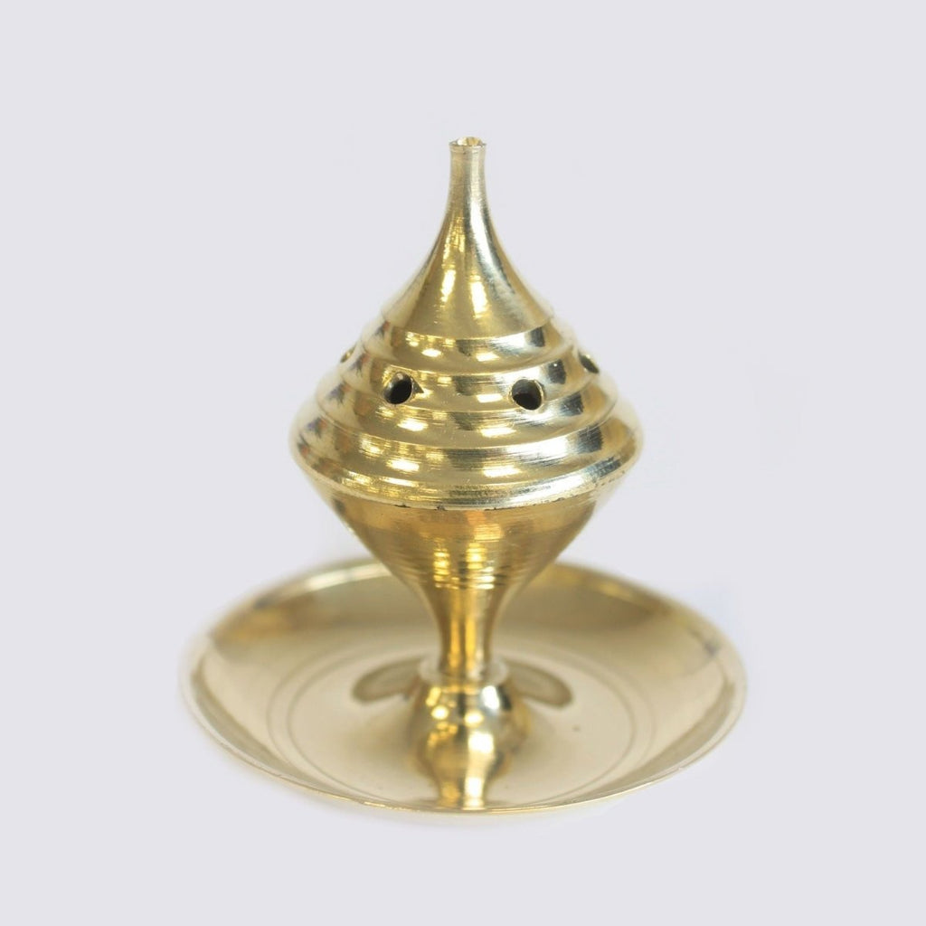 Small Incense BurnerTraditional Brass Incense BurnersHeart Notes