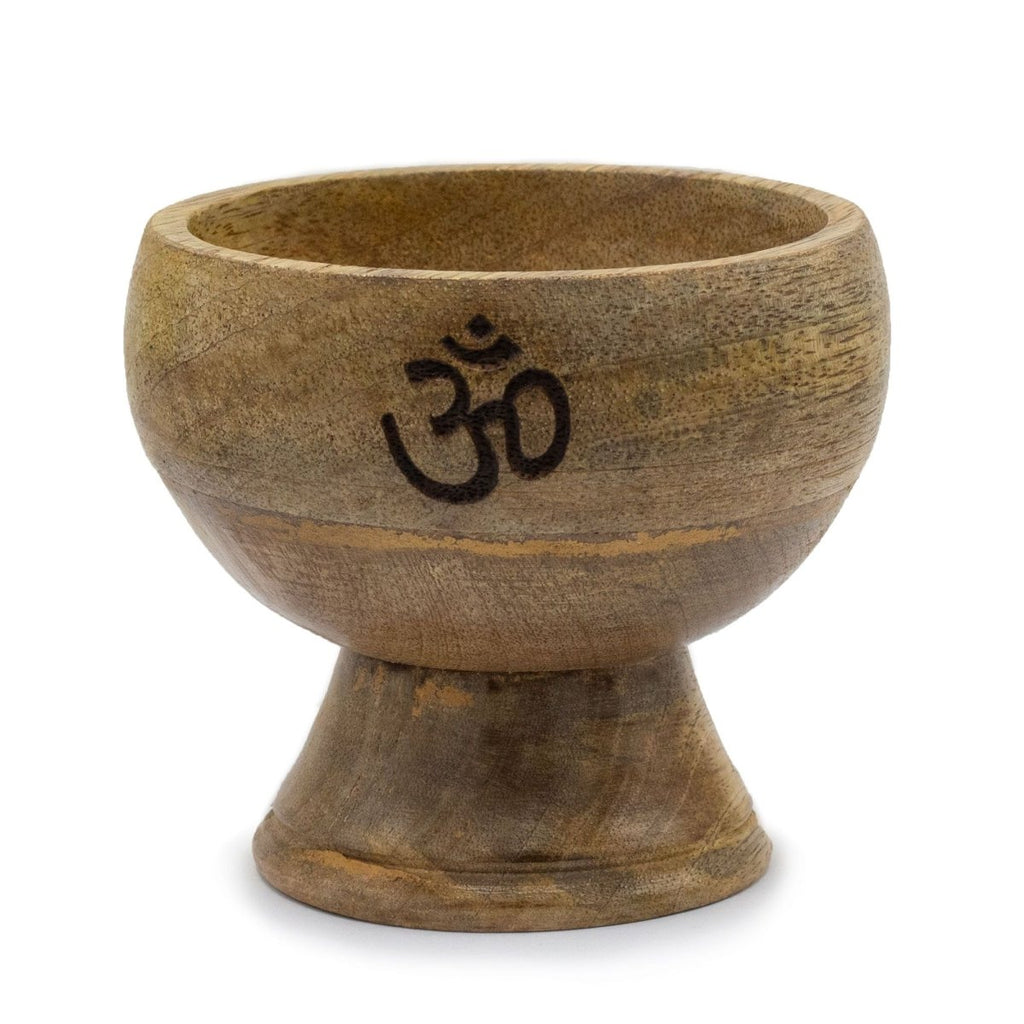 Lrg Ritual Bowl Incense Cone Holder 11x6.cm - OmIncense HoldersHeart Notes