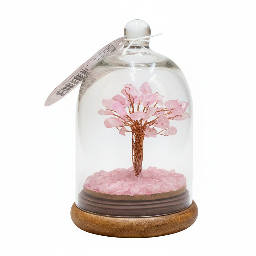Gemstone Dome Garden - Rose Quartz - 30 chipstonesGemstone Tree GardensHeart Notes