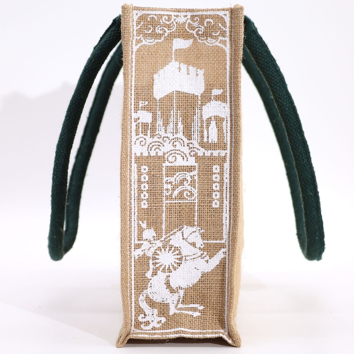 Hop Hare Jute Big Bag - I am BraveHop Hare Jute BagHeart Notes