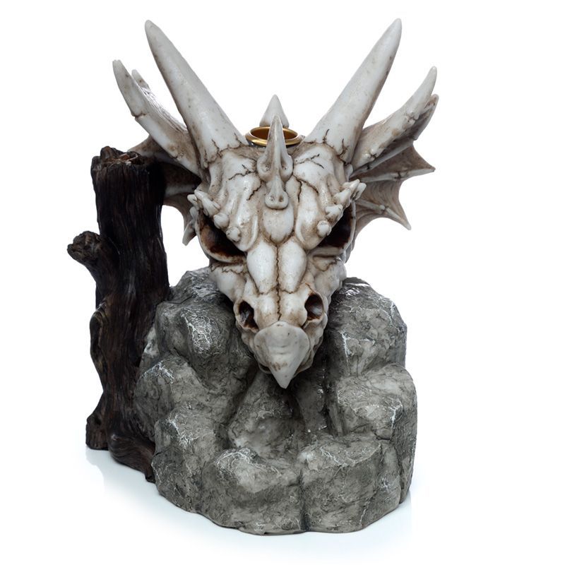 Dragon Skull Backflow Incense BurnerBackflow Incense BurnerHeart Notes