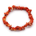 Chipstone Bracelet - Orange JasperChip Stone BraceletsHeart Notes