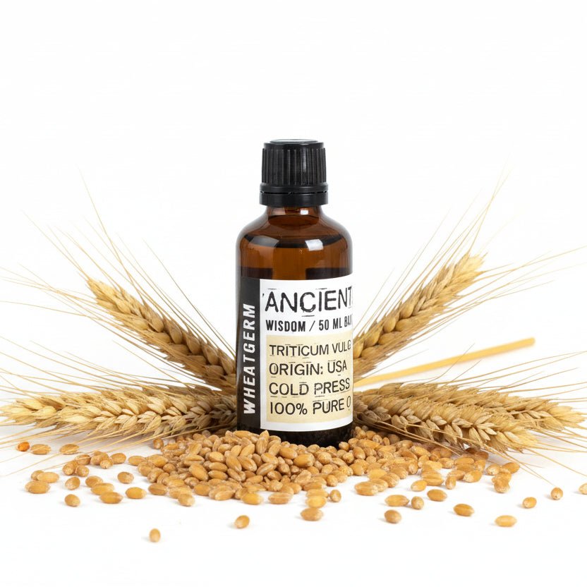 Wheatgerm Oil - 50mlBase Oils - 50ml Amber BottleHeart Notes