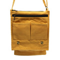 Cotton Canvas Messenger Bag - YellowCotton Canvas Messenger BagHeart Notes