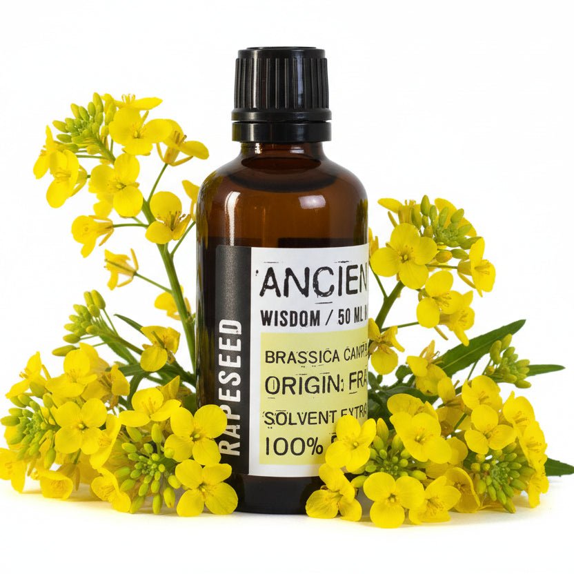 Rapeseed Oil - 50mlBase Oils - 50ml Amber BottleHeart Notes