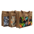 Tropical Market Shopping Bag - (assorted designs) - 40x30x9cmNomad - Sari Bags & PouchesHeart Notes