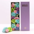 Long Box - Baby Blessings - BluesSoap Flower Gift BoxesHeart Notes