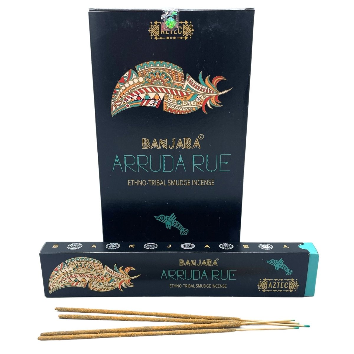 Banjara Tribal Smudge Incense - White Arruda RueBanjara Tribal Smudge Incense SticksHeart Notes