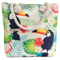 Rope Handle Bag - Tropical ToucanClassic Rope Handled BagsHeart Notes