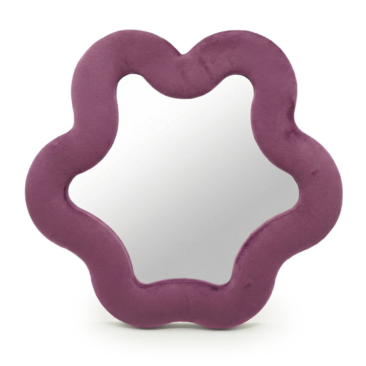 Soft Squiggly Mirror – Star – Mauve (33x31x2.3cm)Soft Squiggly MirrorsHeart Notes