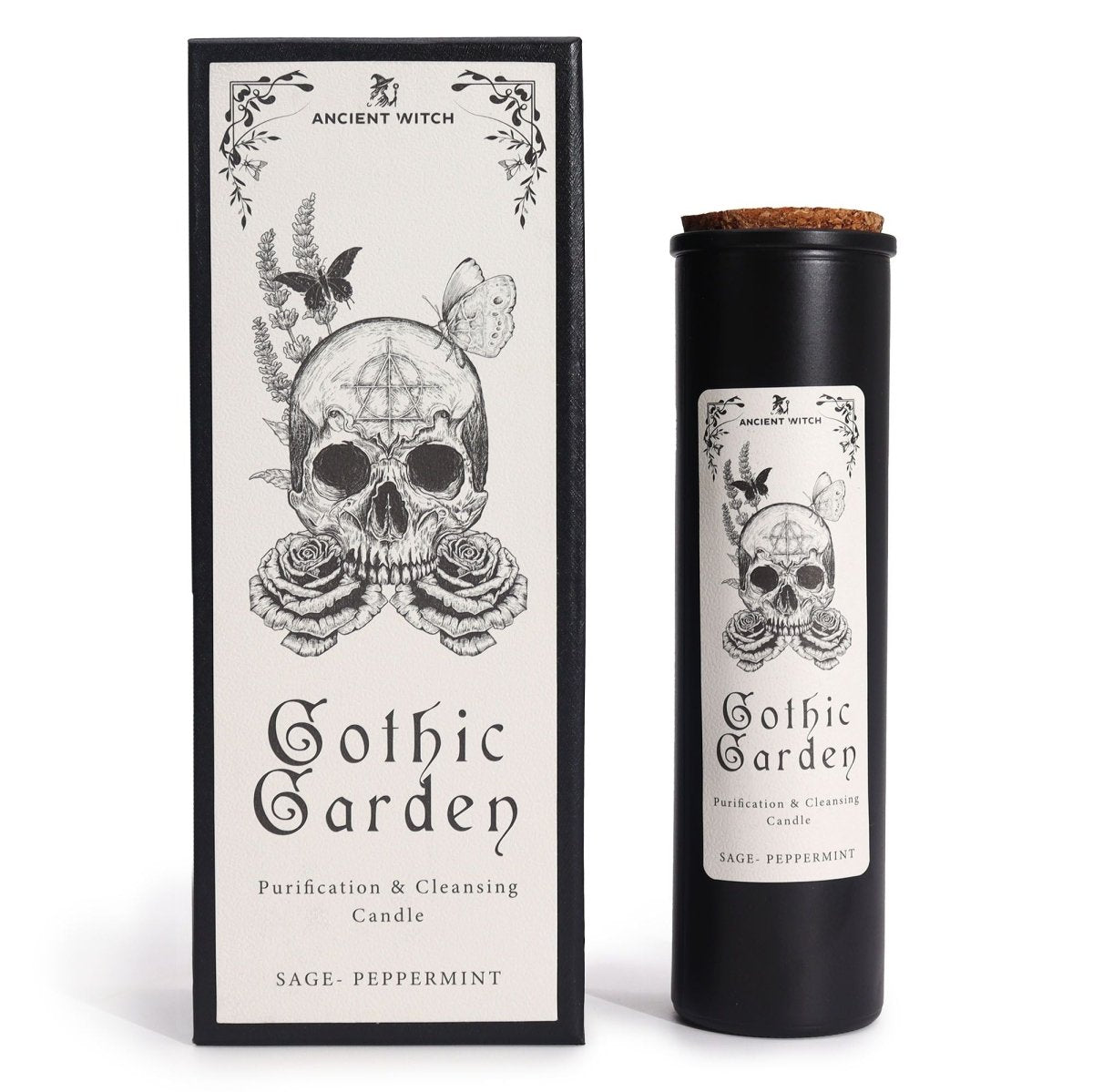 Ancient Witch Ritual Candles - Gothic GardenAncient Witch Ritual CandlesHeart Notes