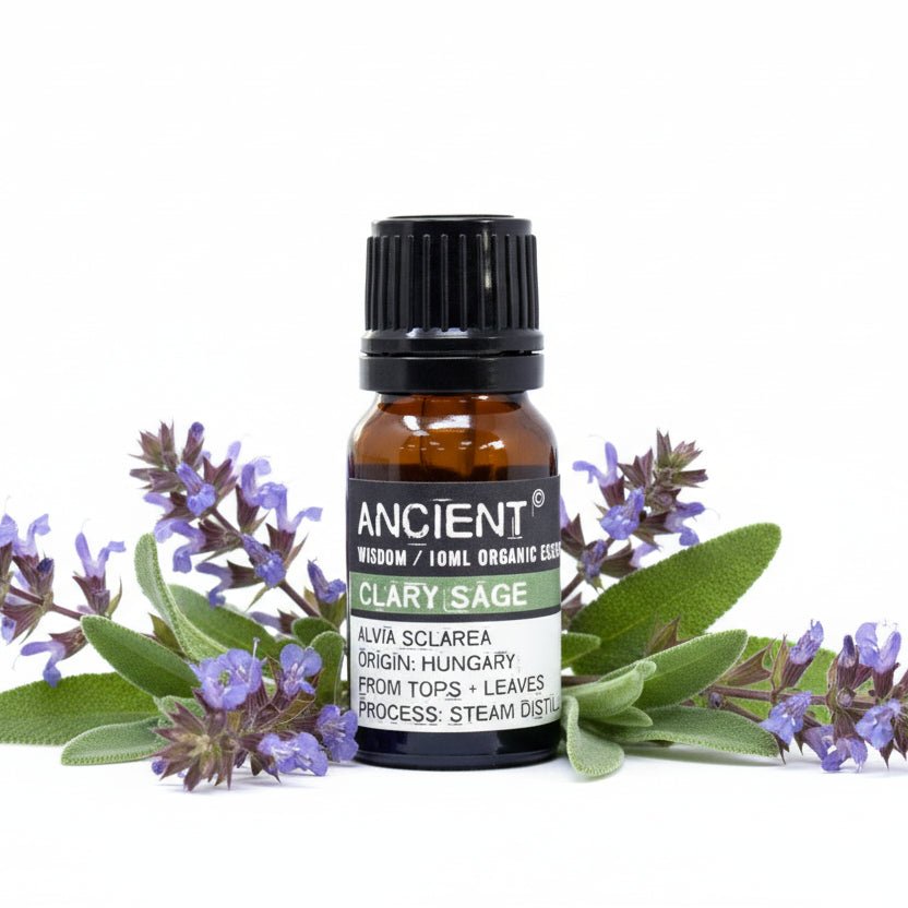 Clary Sage Organic Essential Oil 10mlOrganic Essential OilsHeart Notes